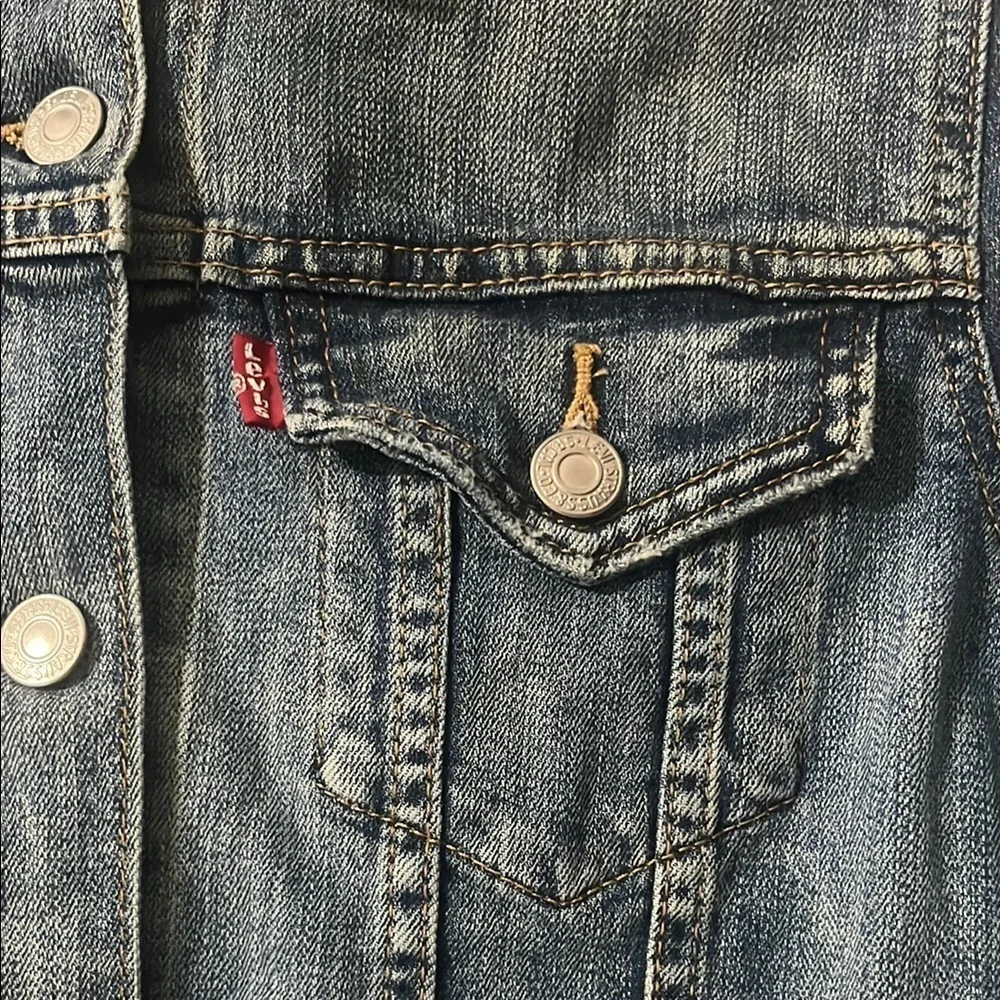 Levi's Blue Denim Jacket for Women